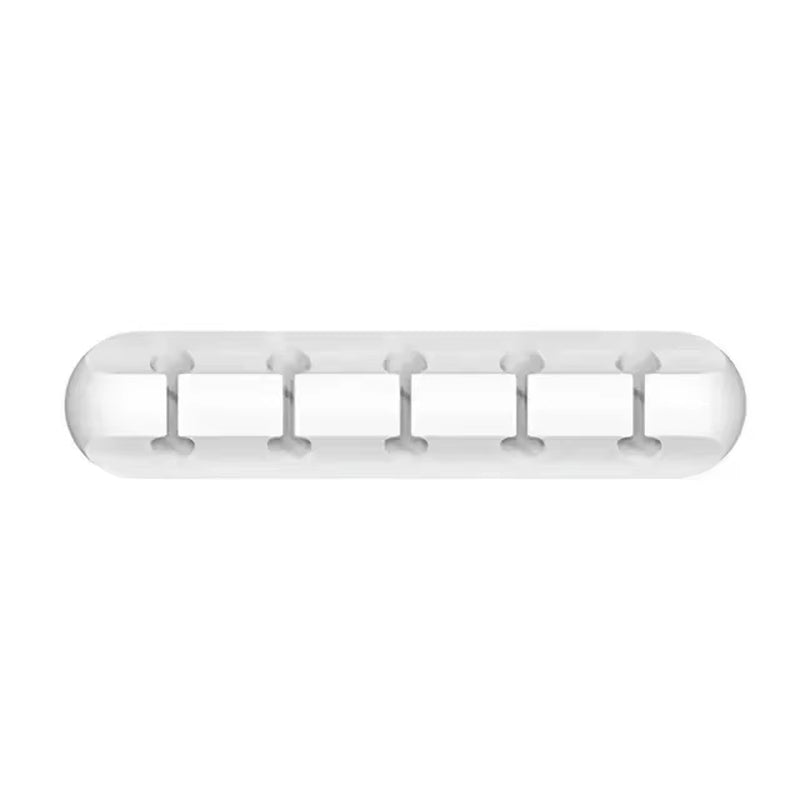 Cable Cord Wire Organizer Silicone USB Cable Winder Management Clips Self Adhesive for Mouse Keyboard Headset for Iphone Huawei