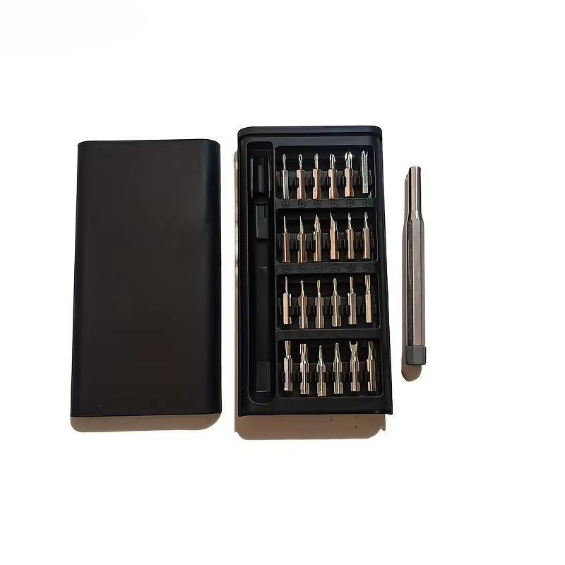 25 in 1 Mini Screwdriver Set, Flat Head and Cross Shaped Small Screwdrivers, Suitable for Electronic Products