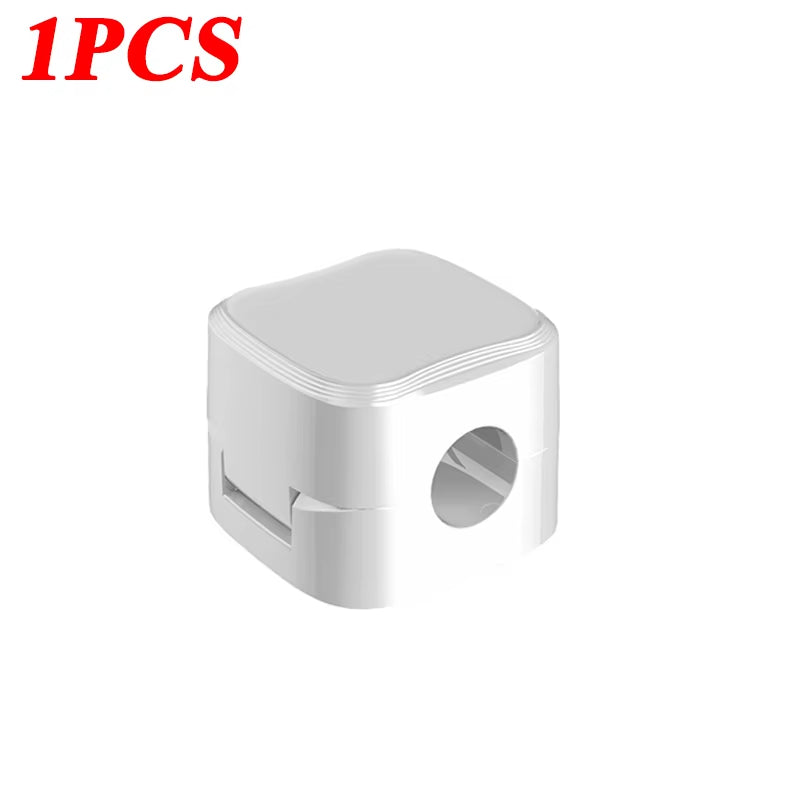 Magnetic Cable Clip Cable Holder Adhesive Wire Keeper Cord Cable Organizer for Home Office under Desk Management