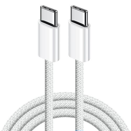 60W Type C to Type C Cable Data Line for Iphone 15 16 17 Samsung Xiaomi Fast Charging USB C to C Cable Type C Data Charger 1M2M